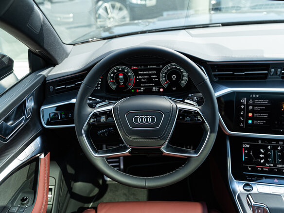 2026 Audi A7 L 45 TFSI II (4K), чёрный - вид 15