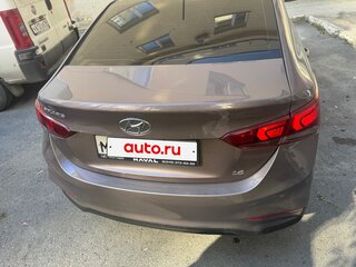 2019 Hyundai Solaris II, коричневый, 1490000 рублей, вид 2
