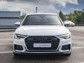 2020 Audi A6 45 TFSI V (C8), белый, 3888000 рублей, вид 2