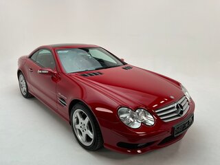 2004 Mercedes-Benz SL-Класс AMG 55 AMG II (R230), красный, 7500000 рублей, вид 1