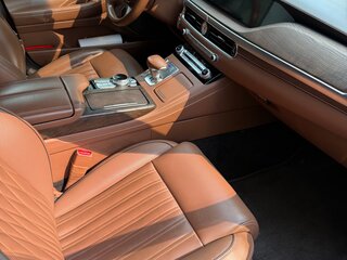 2021 Genesis G90 I Рестайлинг, чёрный, 2900000 рублей, вид 3