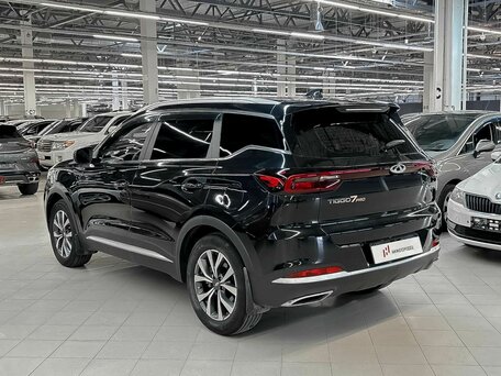 2021 Chery Tiggo 7 Pro I, чёрный, 1638000 рублей, вид 4