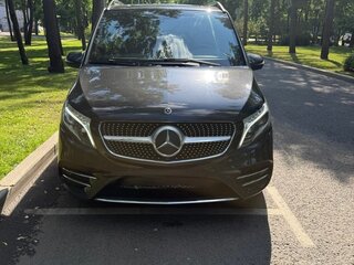 2019 Mercedes-Benz V-Класс Extra Long 250 d экстра длинный III (W447) Рестайлинг, серый, 5700000 рублей, вид 3