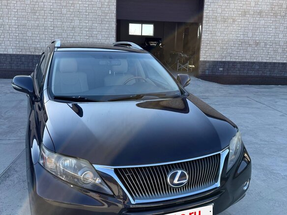 2010 Lexus RX 450h III, синий - вид 1