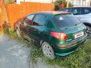2003 Peugeot 206, зелёный, 162000 рублей, вид 3