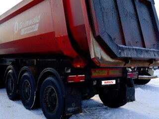2024 Grunwald Полуприцеп самосвальный, красный, 3049000 рублей, вид 1