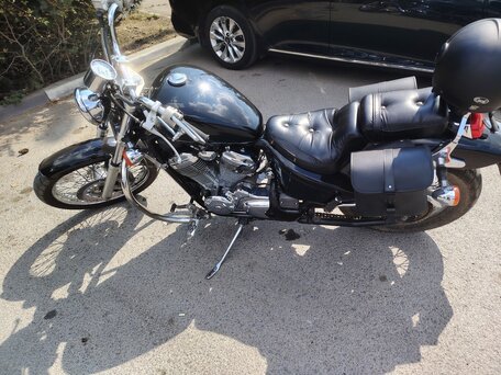 1995 Honda Steed 400, чёрный, 310000 рублей, вид 4