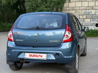 2011 Renault Sandero I, синий, 360000 рублей, вид 4