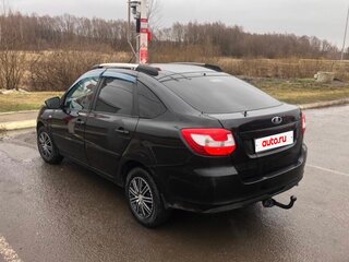 2014 Lada (ВАЗ) Granta I, чёрный, 355000 рублей, вид 2