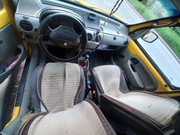 2002 Renault Kangoo I, жёлтый - вид 4