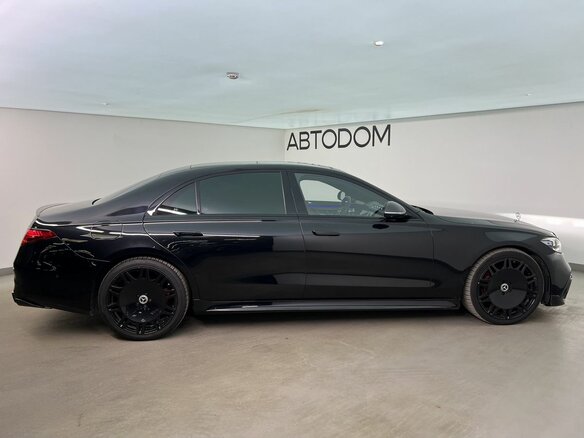 2021 Mercedes-Benz S-Класс 450 Long 4MATIC VII (W223), чёрный, 9700000 рублей - вид 6