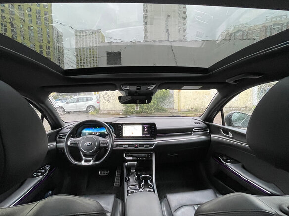 2021 Kia K5 III, синий, 2750000 рублей - вид 6