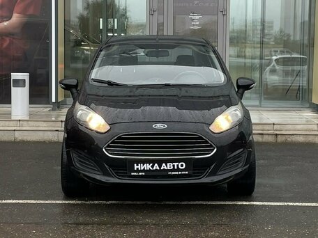 2015 Ford Fiesta Mk6 Рестайлинг, чёрный, 650000 рублей, вид 2
