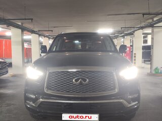 2021 Infiniti QX80 I Рестайлинг 3, чёрный, 8700000 рублей, вид 1
