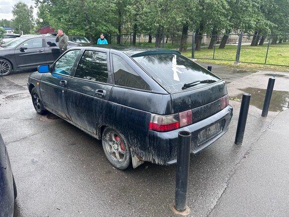 2007 Lada (ВАЗ) 2112, серый - вид 3