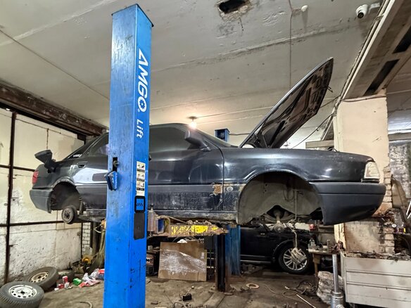 1989 Audi 80 IV (B3), чёрный - вид 19