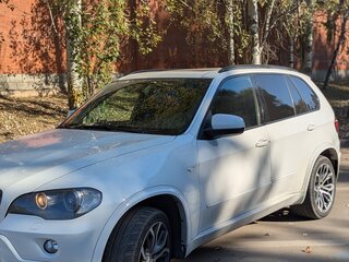 2008 BMW X5 30d II (E70), белый, 1700000 рублей, вид 4