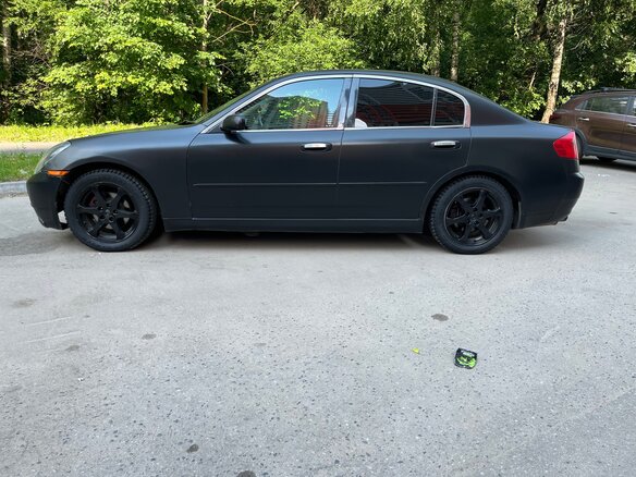 2001 Nissan Skyline XI (V35), чёрный, 420000 рублей - вид 5