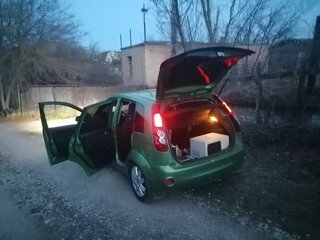 2006 Ford Fiesta Mk5, зелёный, 225000 рублей, вид 4