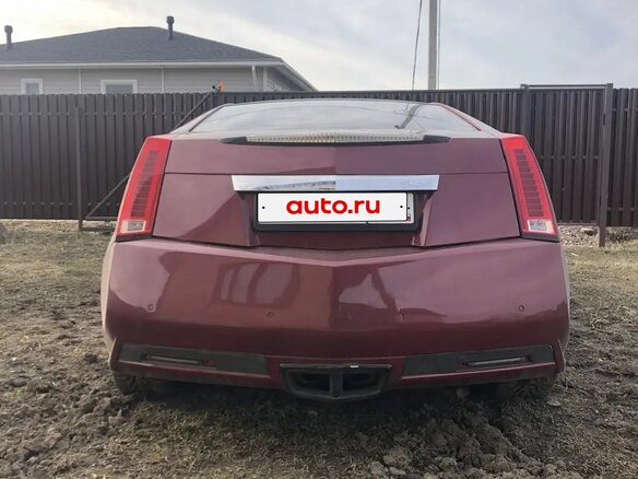 2011 Cadillac CTS II, красный, 1200000 рублей - вид 2