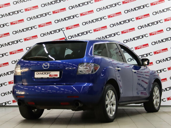 2008 Mazda CX-7 I, синий - вид 3