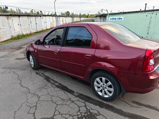 2011 Renault Logan I Рестайлинг, красный, 390000 рублей, вид 3