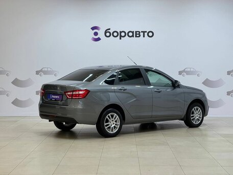 2019 Lada (ВАЗ) Vesta I, серый, 885000 рублей, вид 4