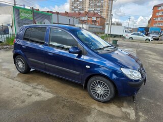 2007 Hyundai Getz I Рестайлинг, синий, 480000 рублей, вид 4