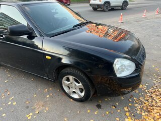 2010 Lada (ВАЗ) Priora I, чёрный, 220000 рублей, вид 2