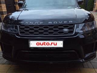 2018 Land Rover Range Rover Sport II Рестайлинг, чёрный, 5800000 рублей, вид 1