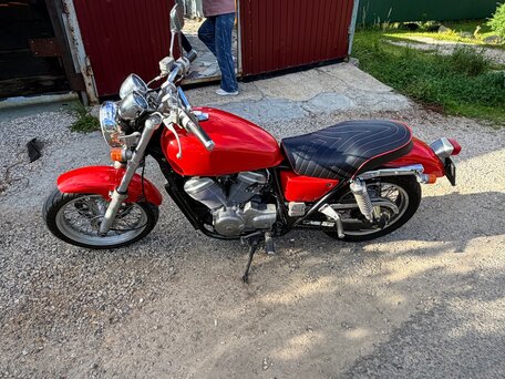1995 Honda VRX 400, красный, 330000 рублей, вид 2