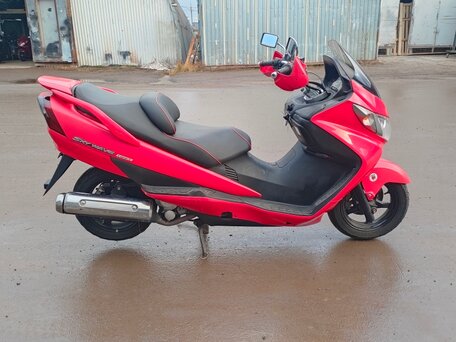 2006 Suzuki Burgman (SkyWave) 250, красный, 189000 рублей, вид 4