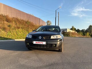 2008 Renault Megane II Рестайлинг, чёрный, 420000 рублей, вид 2