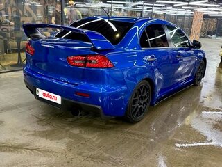 2008 Mitsubishi Lancer Evolution X, синий, 3500000 рублей, вид 3