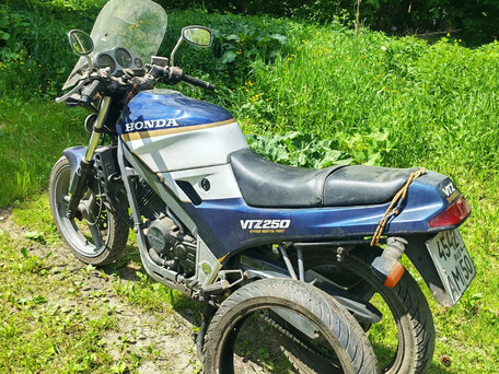 1990 Honda VTZ, синий, 170000 рублей, вид 3