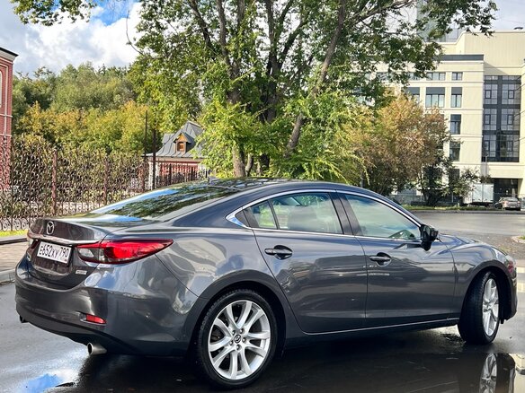 2016 Mazda 6 III (GJ) Рестайлинг, серый, 1600000 рублей - вид 12