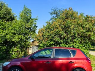 2008 Kia Ceed I, красный, 490000 рублей, вид 4