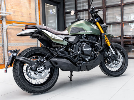 2025 Moto Morini Seiemmezzo SCR, зелёный, 744900 рублей, вид 4
