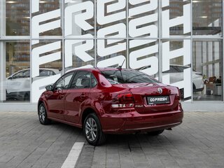 2019 Volkswagen Polo V Рестайлинг, красный, 1397500 рублей, вид 2
