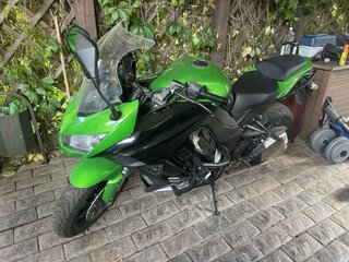 2015 Kawasaki Ninja 1000 SX, зелёный, 750000 рублей, вид 2