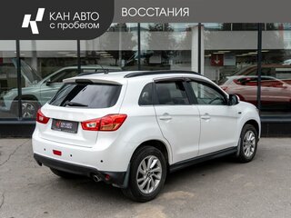 2013 Mitsubishi ASX I Рестайлинг, белый, 1027000 рублей, вид 3