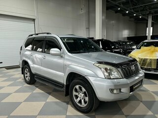 2008 Toyota Land Cruiser Prado 4-speed 120 Series Рестайлинг, серебристый, 2399000 рублей, вид 3