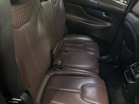 2020 Hyundai Santa Fe IV, синий, 3400000 рублей - вид 11
