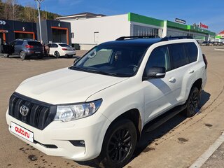 2018 Toyota Land Cruiser Prado 150 Series Рестайлинг 2, белый, 3200000 рублей, вид 1