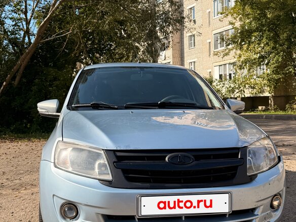 2013 Lada (ВАЗ) Granta I, голубой, 300000 рублей - вид 2
