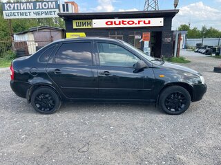 2010 Lada (ВАЗ) Kalina I, чёрный, 149000 рублей, вид 4