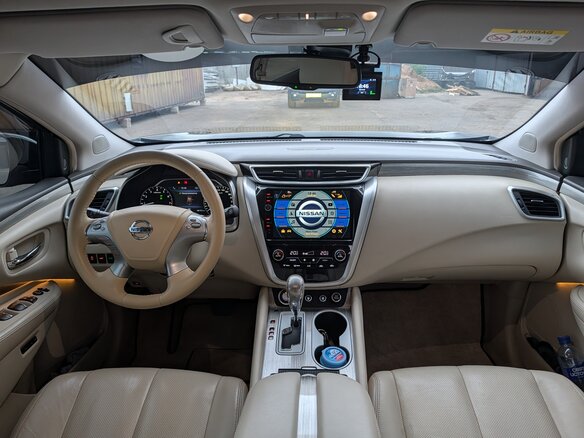 2017 Nissan Murano III (Z52), коричневый, 2150000 рублей - вид 22