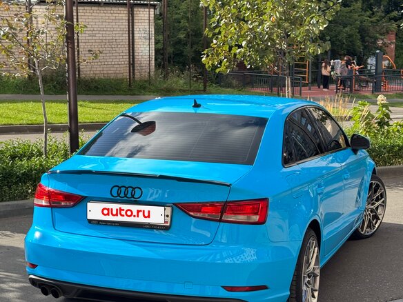 2019 Audi A3 III (8V) Рестайлинг, голубой, 1400000 рублей - вид 8