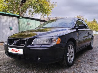 2004 Volvo S60 I Рестайлинг, чёрный, 590000 рублей, вид 2