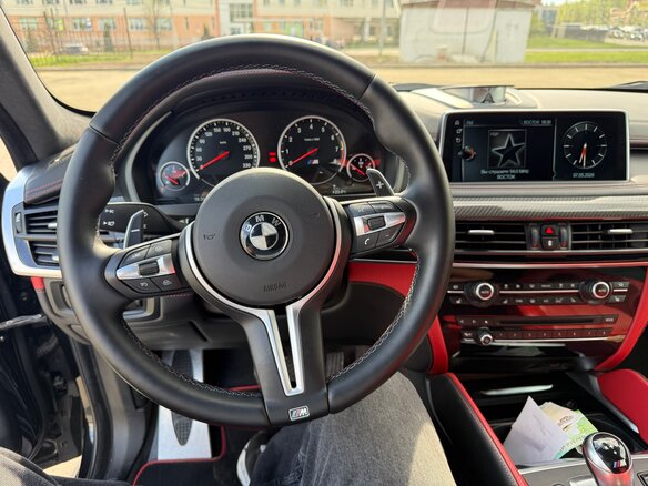 2017 BMW X6 M II (F86), чёрный, 4700000 рублей - вид 10